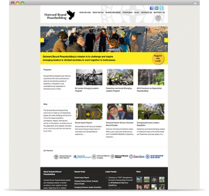 Outward Bound Peacebuilding - homepage