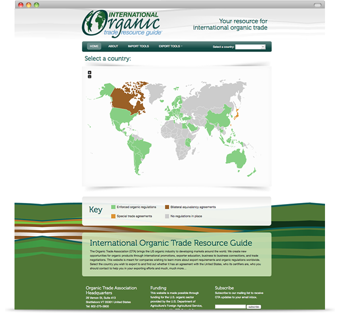 International Organic Trade Resource Guide