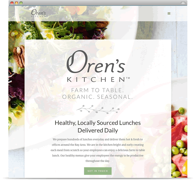 Oren&#8217;s Kitchen